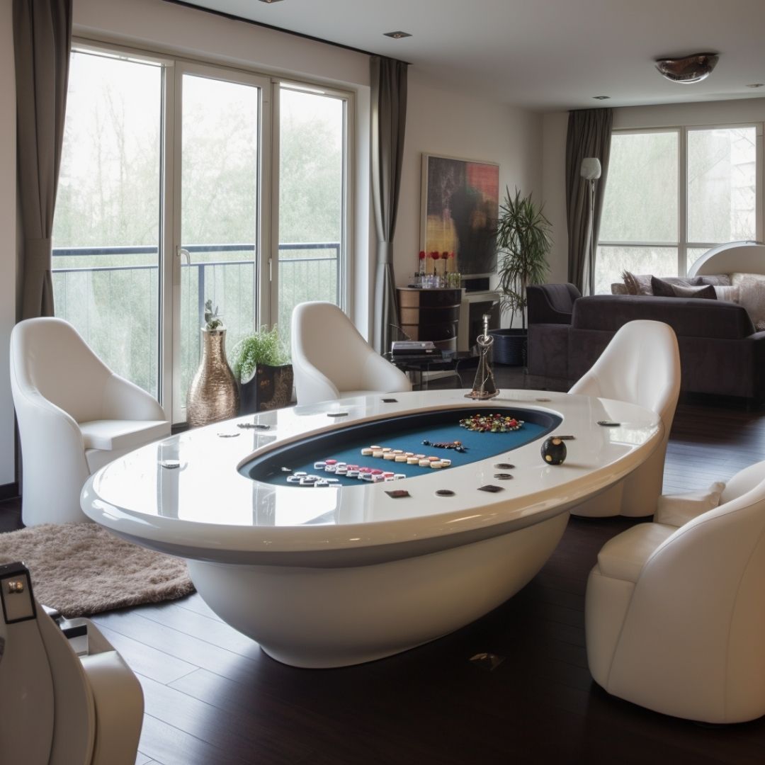 Poker Tables with LED Lights: Enhance Your Gaming Experience