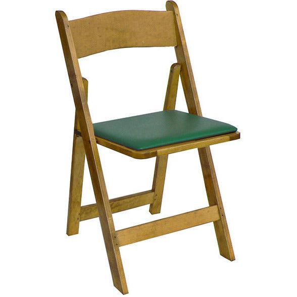 Poker Chair Set of 4 or 6 Maple Kestell Folding Chairs